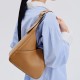 Portable shoulder bag, niche design bag, leather commuter bag, armpit bag - Memoo.com