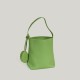 Leather bucket bag tote shoulder armpit commuter bag - Memoo.com