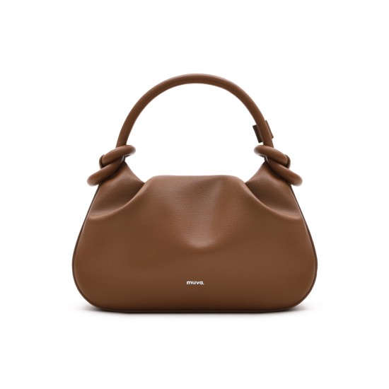 The small handbag can be worn cross-body in leather - Memoo.com