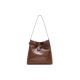 Leather oil wax leather tote bag womens bag shoulder bag - Memoo.com