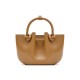 Handbag basket leather