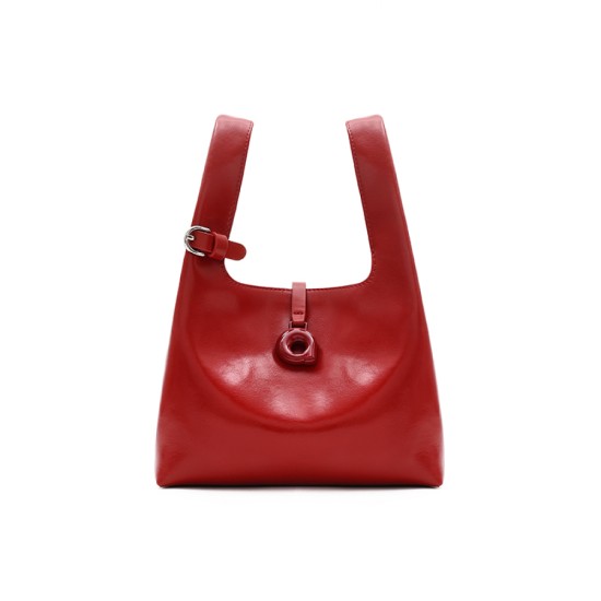 Leather can be worn cross-body in a portable bento bag - Memoo.com