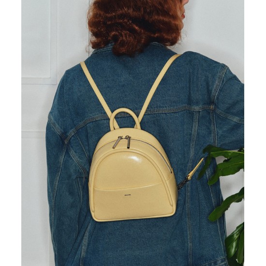 A high-end niche cowhide small school bag - Memoo.com