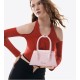 Pink versatile handbag cross-body bag - Memoo.com