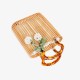 Handmade bamboo bag straw bag handbag tide