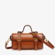 Large-capacity retro handbag, cylinder bag, small bag - Memoo.com