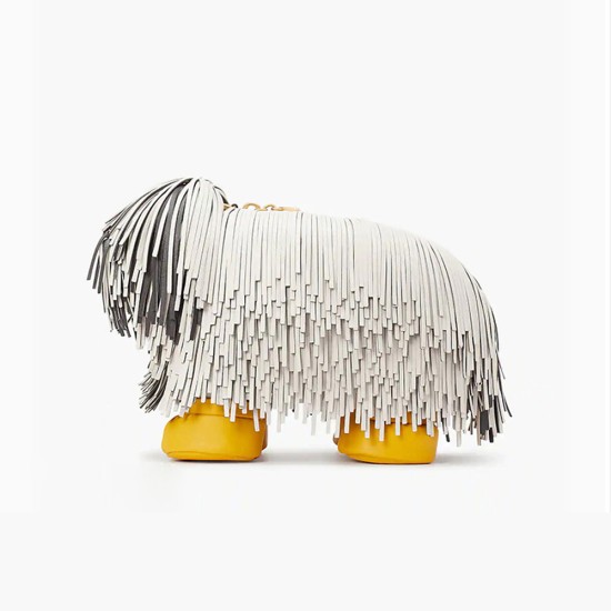 Shepherd dog tassel puppy crossbody bag - Memoo.com