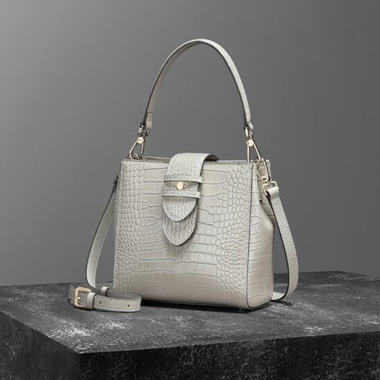 Crocodile pattern bag for womens single shoulder crossbody bag - Memoo.com