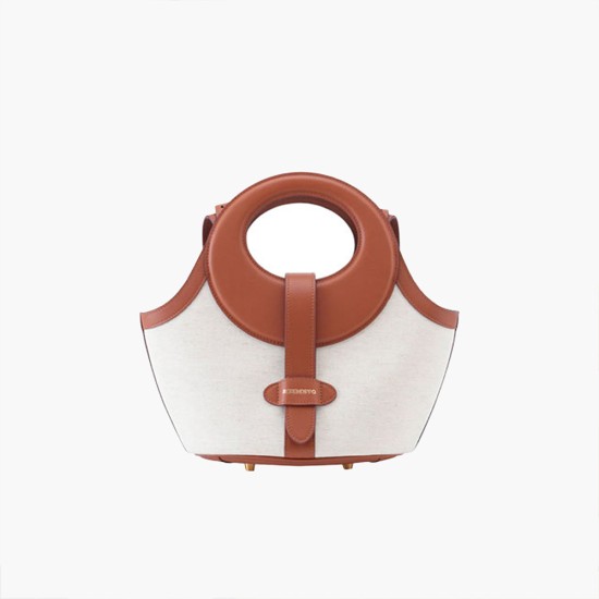 One shoulder bag with a small basket bag woman - Memoo.com