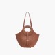 Single shoulder bag large basket bag woman