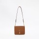 Cowhide chocolate womens bag Light luxury small square bag crossbody bag woman - Memoo.com