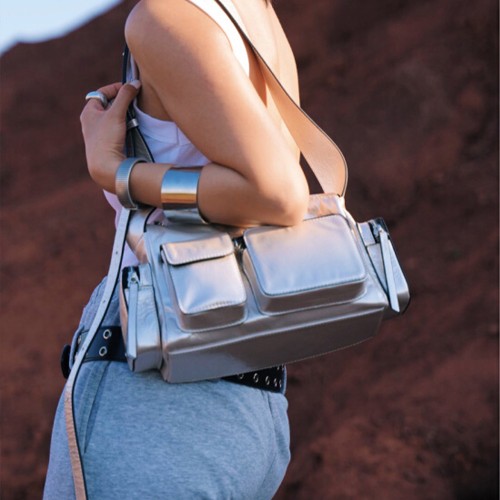 white leather bag crossbody