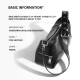 Female Baotou layer cowhide motorcycle bag leather crossbody bag female