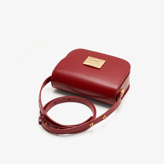 Bag woman summer saddle bag cowhide crossbody bag woman - Memoo.com