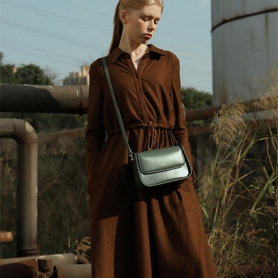 Retro commuter crossbody bag lady - Memoo.com