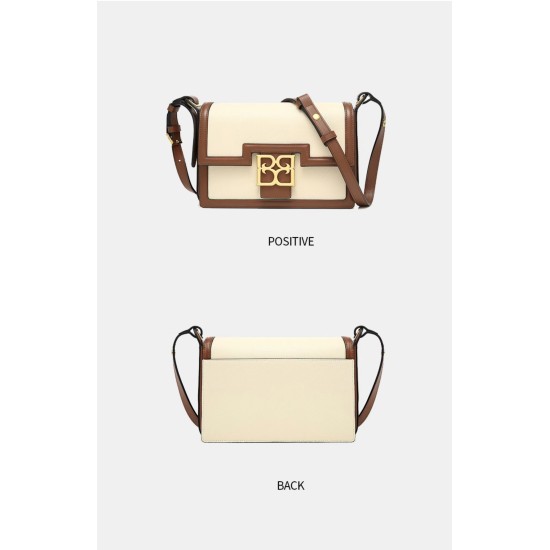 Leather square bag Underarm bag crossbody bag Sugar bag - Memoo.com