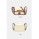 Leather square bag Underarm bag crossbody bag Sugar bag - Memoo.com