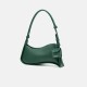 Leather womens bag Underarm bag cowhide shoulder crossbody bag Wave bag - Memoo.com