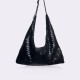 Black sequins crossbody bag womens casual bag - Memoo.com