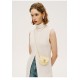 Saddle bag mini crossbody bag retro niche Roman pillar lock multifunctional headphone bag - Memoo.com