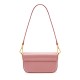 Mini Stick Bag Single Shoulder Chain Mobile Phone Bag Genuine Leather Crossbody Pink Bag - Memoo.com