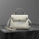 Womens Crossbody Leather Crocodile Pattern Handheld Small Bag - Memoo.com