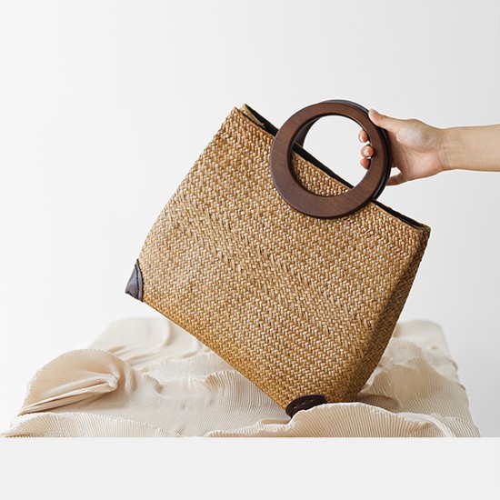 Sea grass woven bag, large bag, handbag