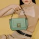 Leather womens handbag, single shoulder crossbody bag, small square bag - Memoo.com