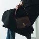 Sheepskin crossbody shoulder bag Calfskin inner envelope bag - Memoo.com