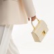 Crossbody bag in white crocodile leather handbag and shoulder bag - Memoo.com