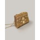 Evening Bag Gold Rhinestone Clutch Bag  Women's Handbag Chain Crossbody Bag