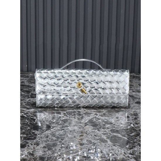 Sheepskin Woven Handbag Evening Bag Handbag - Memoo.com