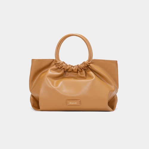 faux leather duffle bag