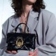 Meiji womens bag leather diamond check crossbody handbag - Memoo.com