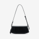 Fashionable and elegant black women's handbag