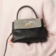 Head layer vegetable tanned and waxed crocodile patterned cowhide retro hand-held shoulder bag for women - Memoo.com