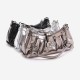 Wrinkled locomotive bag, oil wax cowhide shoulder bag, crossbody bag, chain shouder bag - Memoo.com