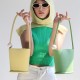 Leather handbag, shoulder bag, bucket bag, womens bag - Memoo.com