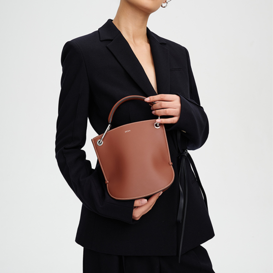 Mermaid mini bucket bag with niche design, high-end sense, shoulder bag for women - Memoo.com