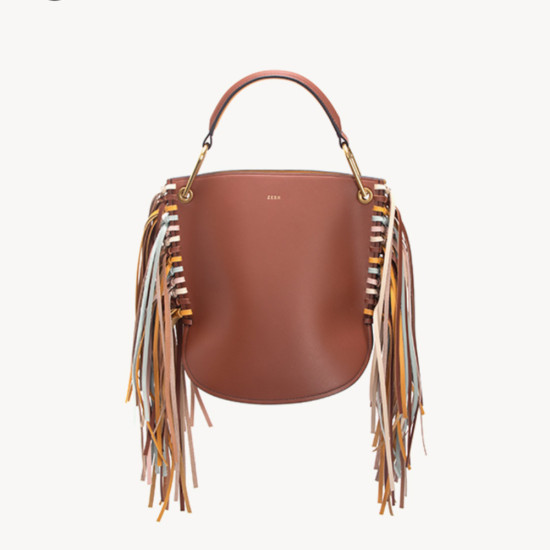 Tassel leather handbag - Memoo.com