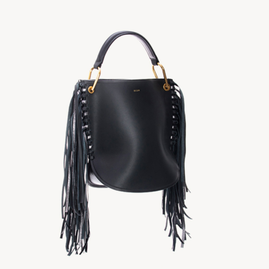 Tassel leather handbag - Memoo.com