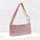 Cross shoulder diamond bag, women's handbag, single shoulder small shoulder bag