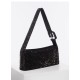 Cross shoulder diamond bag, womens handbag, single shoulder small shoulder bag - Memoo.com