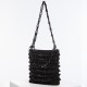 Cross carrying diamond bag, womens handbag, shoulder bag - Memoo.com