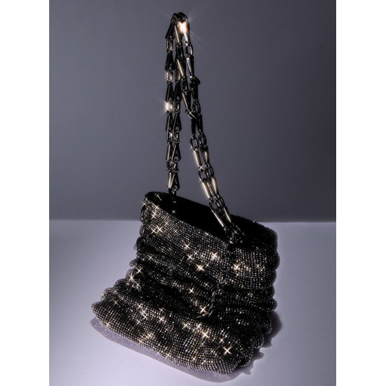 Cross carrying diamond bag, womens handbag, shoulder bag - Memoo.com