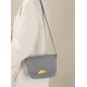 Crossbody small bag with top layer cowhide, fashionable and versatile single shoulder tofu bag