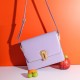 Keychain underarm leather light luxury shoulder bag woman