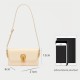 Key chain Baguette bag Single shoulder cowhide bag - Memoo.com