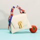 Keychain series retro hand-held diagonal women's bag