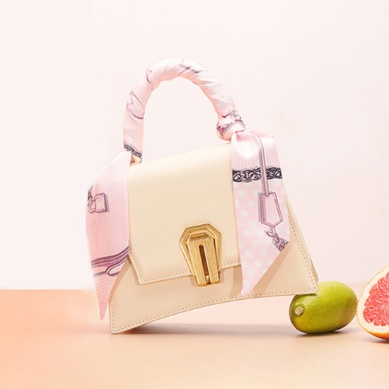 Keychain series retro hand-held diagonal womens bag - Memoo.com